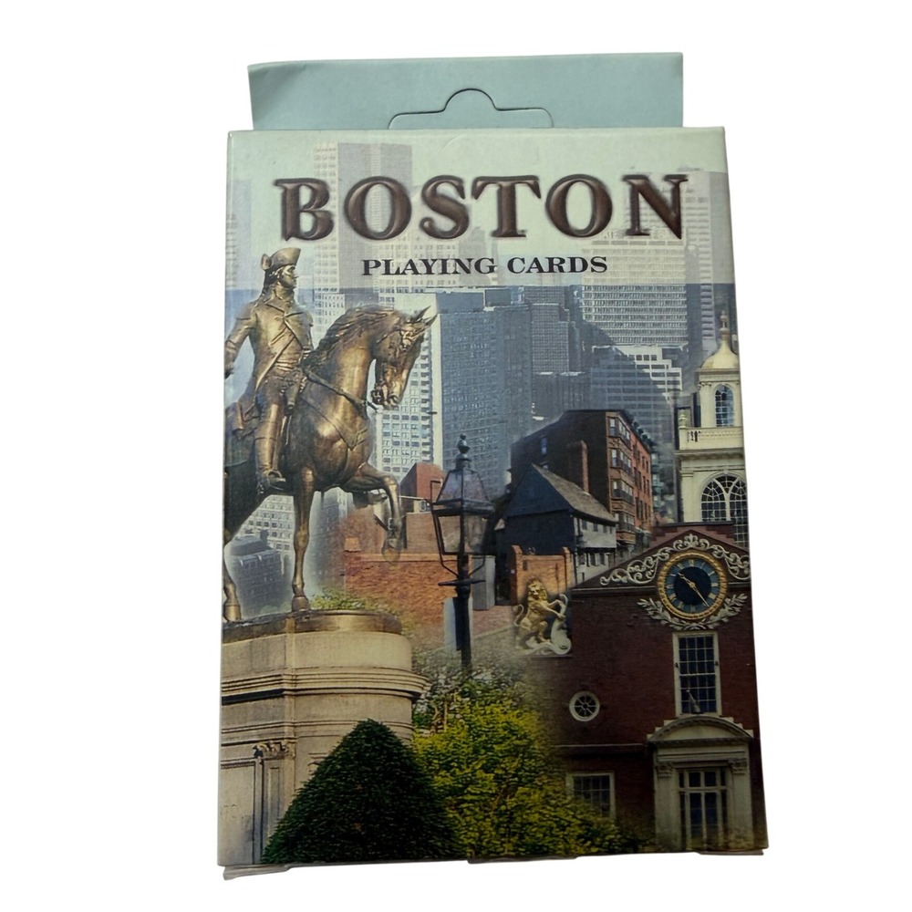 Boston Playing Cards Souvenir Deck Historic Landmarks Massachusetts Travel